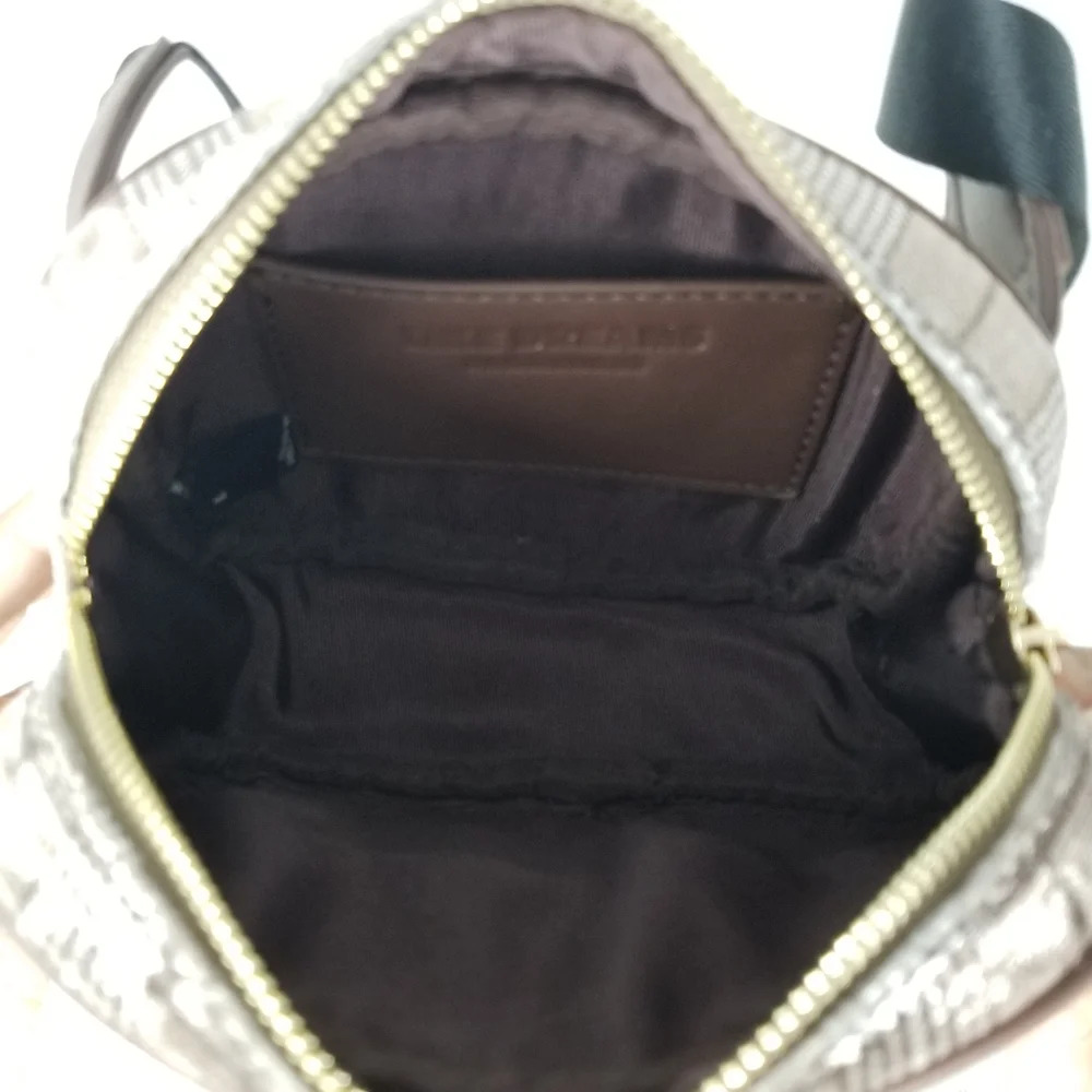 Brown Plaid Waist Bag, belt bag, fannypack, chest bag - Picture 9 of 9